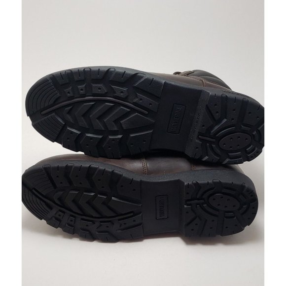 NWT Mens Wolverine Soft Toe Brown Leather Work Boots W08169 Size 13EW - Picture 6 of 7